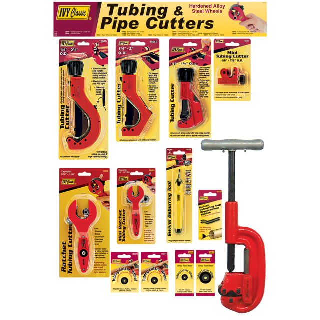 Tubing & Pipe Cutter Display