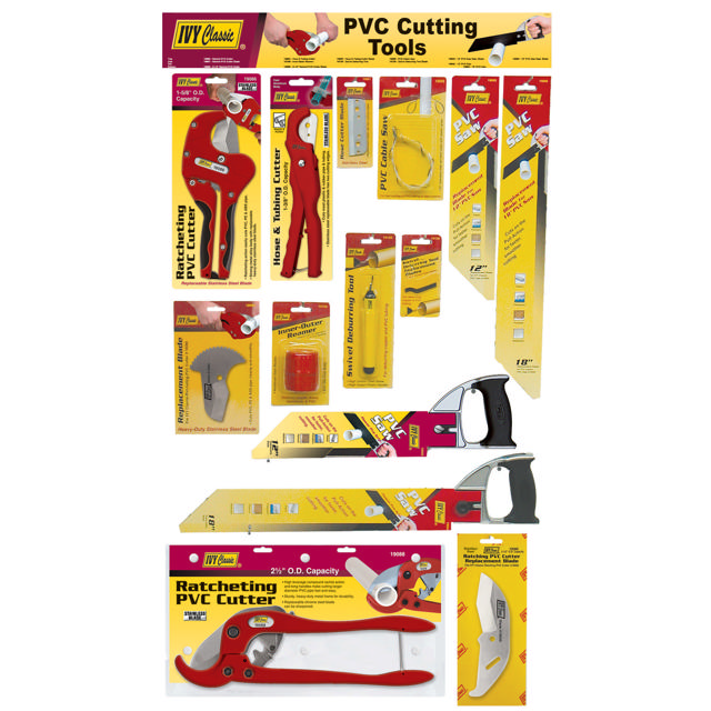 PVC Cutting Tool Display