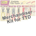 Merchandiser For Tile Tools