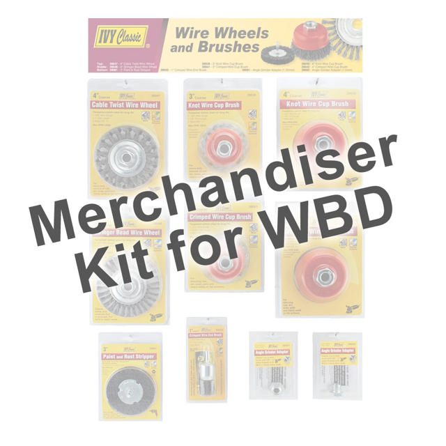 Merchandiser For Wire Wheel & Brush