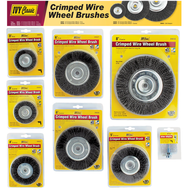 Crimped Wire Wheel Display