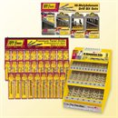 Hi-Molybdenum Steel Drills - Displays