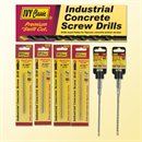 Industrial Concrete Screw Drills - Display