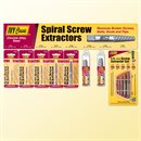 Spiral Screw Extractors - Display