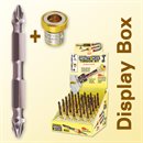 Double-Ended Impact Plus® Torsion Bits + Mega-Magnetic® Holder Boxed