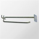 Metal Plate Scan Pegboard Hooks - Zinc Plated