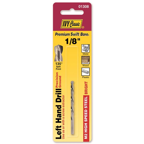 1/8 x 3" Left Hand Drill Bit