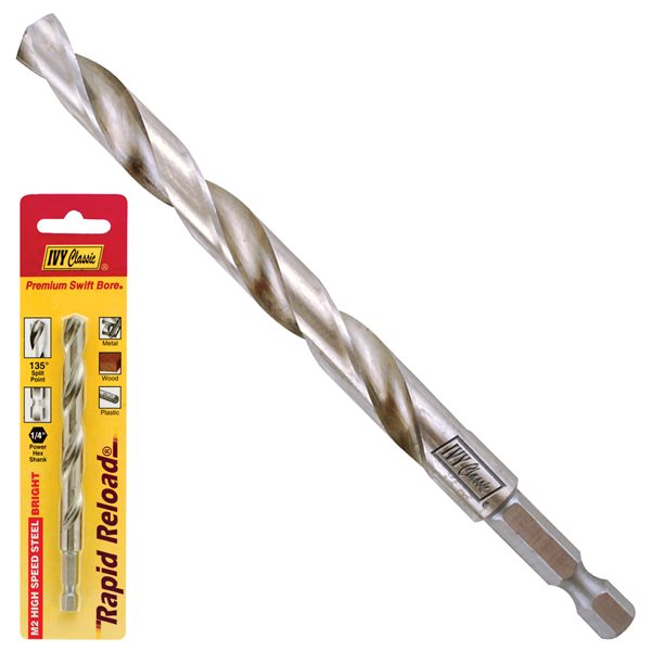 5/16" M2 HSS Quick Change Drill Bit