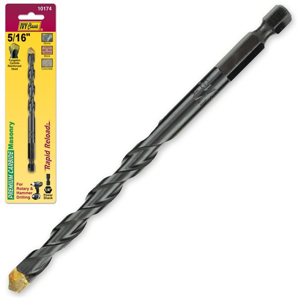 5/16" x 4-3/4" Rapid Reload® Masonry Drill