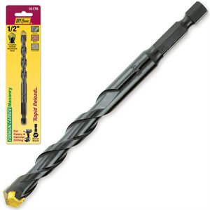 1/2" x  6" Rapid Reload® Masonry Drill