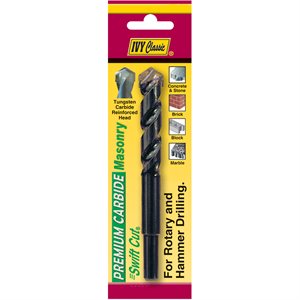 1/2 x 4" Masonry Drill 3/8" Shank