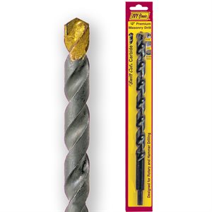 1 x 12" Long Masonry Drill Bit