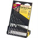 13 Pc. HSS Drill Set - Two-Tone