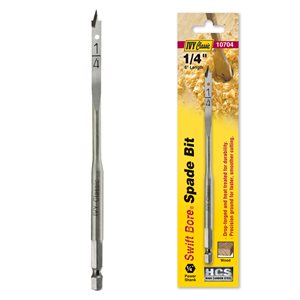 1/4 x 6" Spade Bit