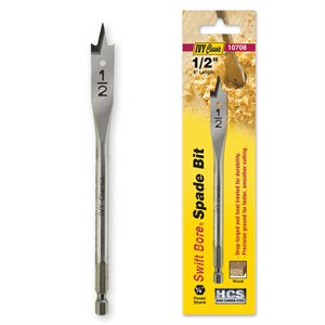 1/2 x 6" Spade Bit