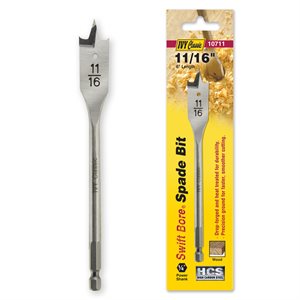 11/16 x 6" Spade Bit