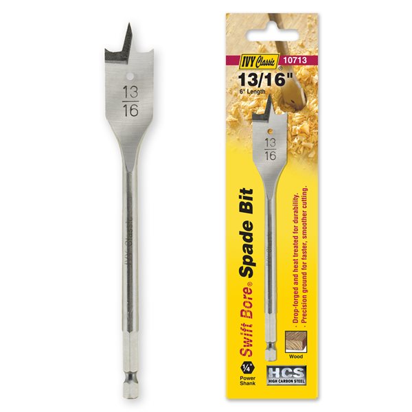 13/16 x 6" Spade Bit