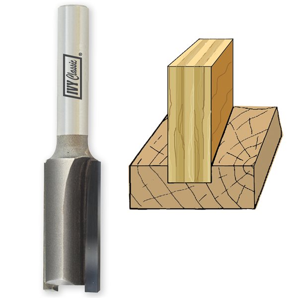 31/64" Mortising Router Bit - For 1/2" Plywood