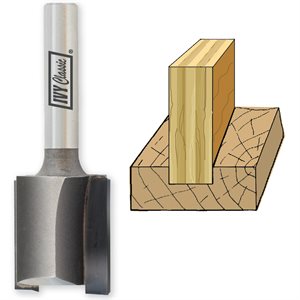 23/32" Mortising Router Bit - For 3/4" Plywood