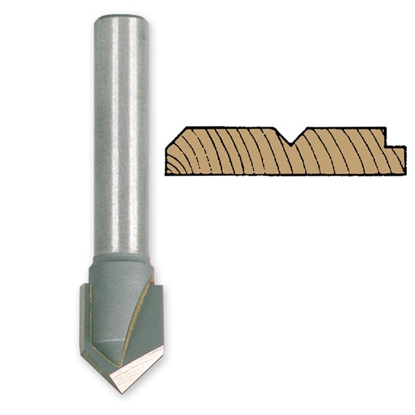 90 V Groove Router Bit