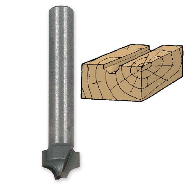 1/8" Plunge Beading Router Bit