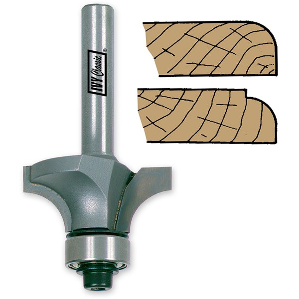 5/16" Rounding Over Router Bit