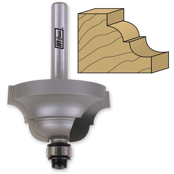 3/16" Classical Ogee Router Bit