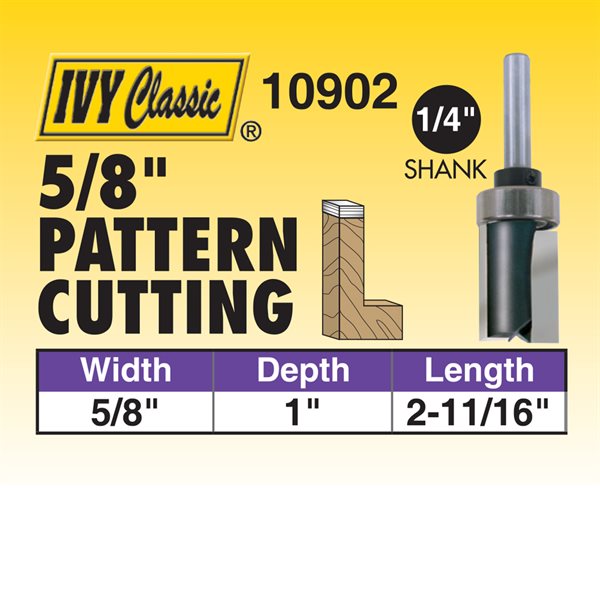 5/8" Pattern Cutting Router Bit