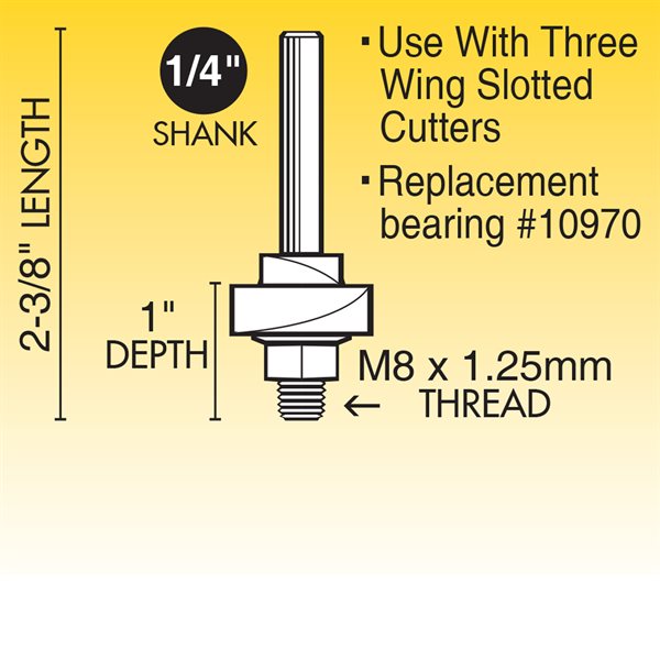 5/16" - 24 NF  Thread Arbor Assembly