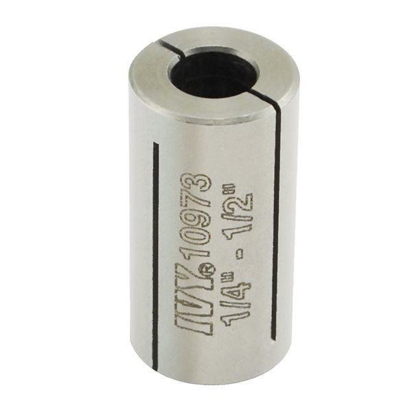 Router Collet Adapter 1/4 - 1/2"