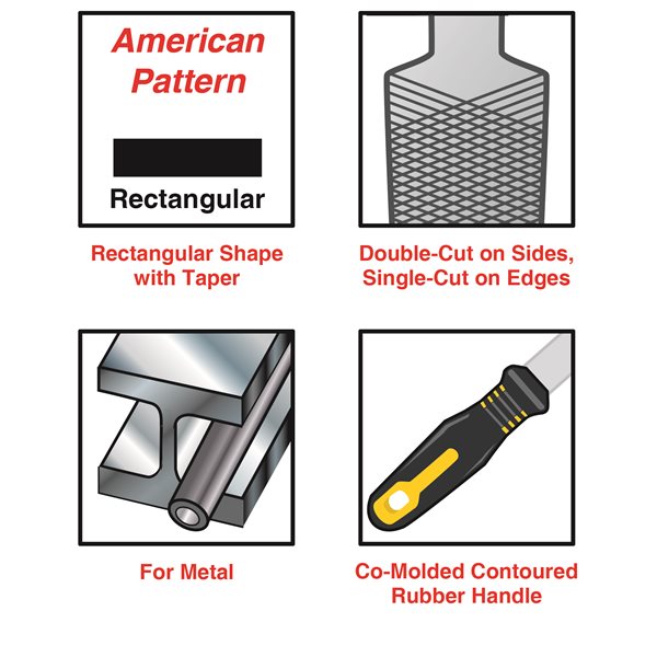 8" Flat Bastard File