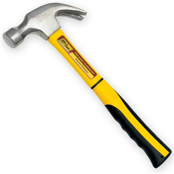 16 oz Curved Jacket Fiberglass Hammer