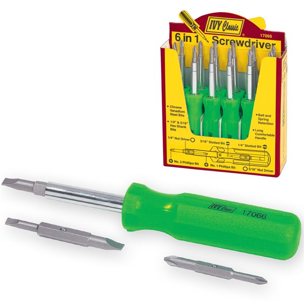 6 in 1 Screwdriver - Replaced by Item 17064