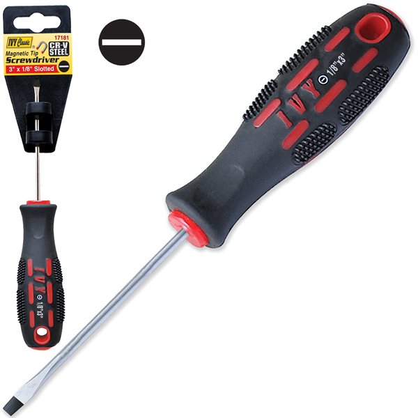 1/8 x 3" Slotted Screwdriver