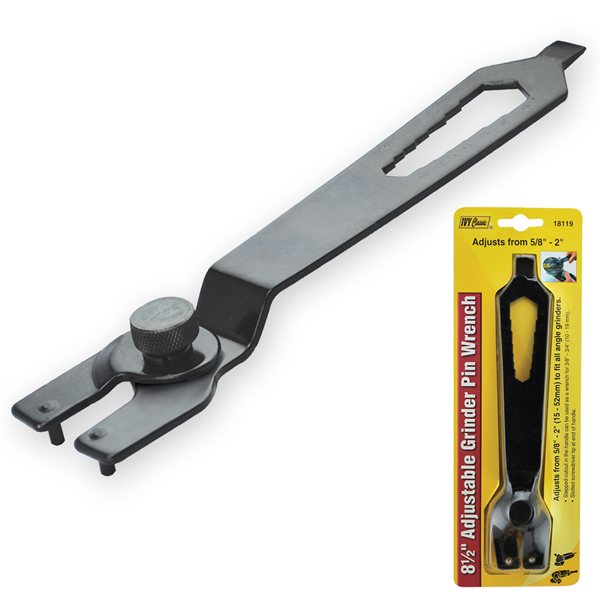 Adjustable Grinder Pin Wrench