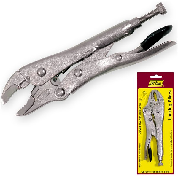 5" Locking Pliers with 3 Rivets