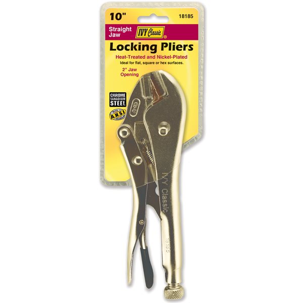 10" Straight Locking Plier