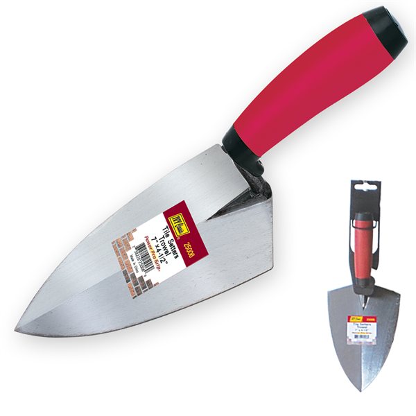 7 x 4-1/2" Tile Setter Trowel - Pro Grip