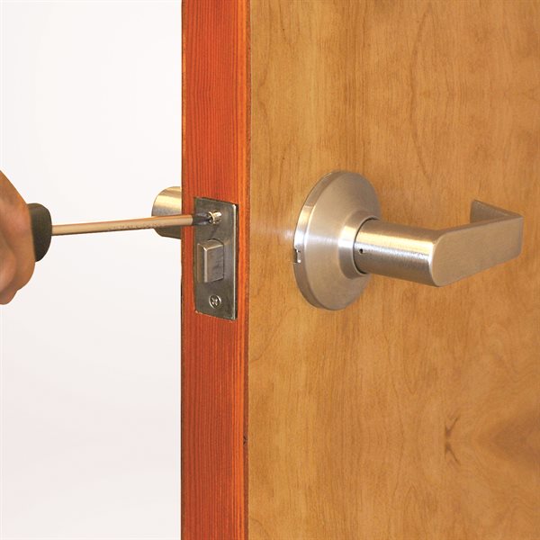 3 Pc Wood Lock Install Kit, 1-7/8" Deep Cut