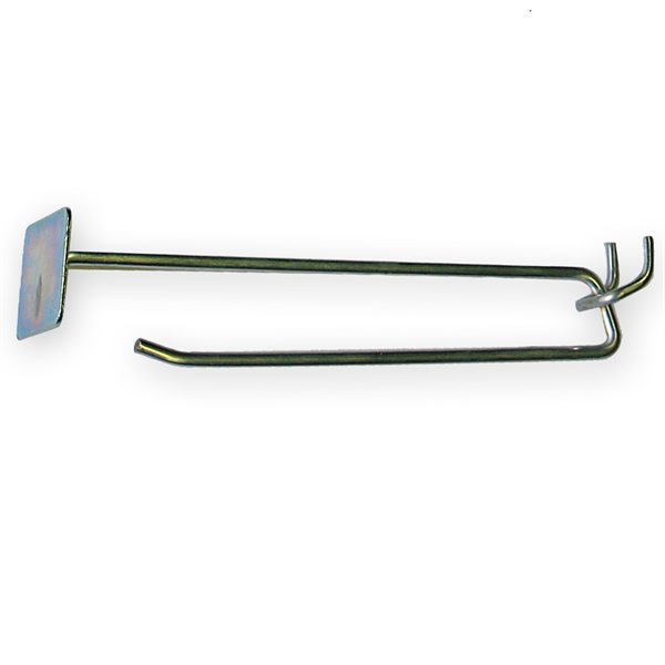 6" x .187 Wire scan peg hook