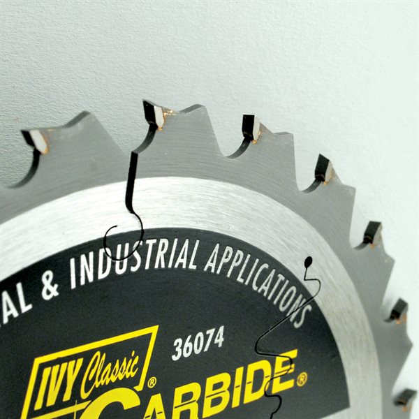 7-1/4" 24T Laser Carbide Blade