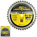 8-1/4" 40T Laser Carbide Blade