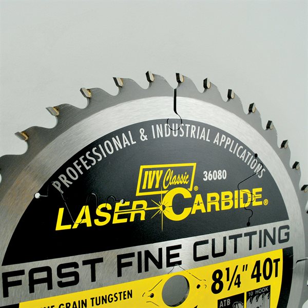 8-1/4" 40T Laser Carbide Blade