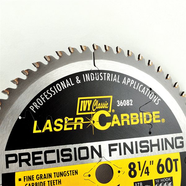 8-1/4" 60T Laser Carbide Blade