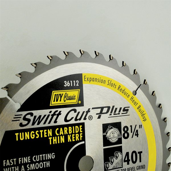 8-1/4" 40T Swift Cut Plus Carbide Blade