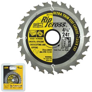 4-3/8" 24T Ripcross Carbide Blade