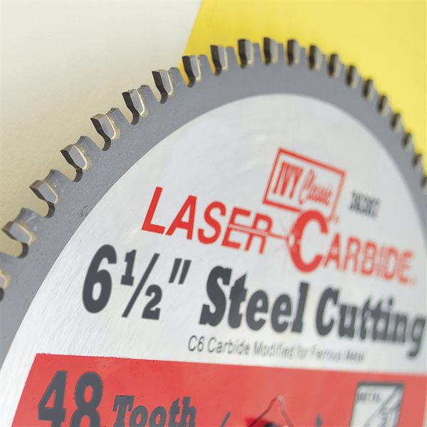 6-1/2" x 48T Steel Cutting Carbide Blade 5/8"Dia. arbor