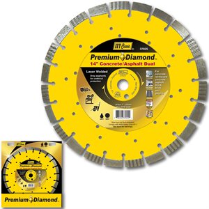 14" Concrete/Asphalt Dual Premium Diamond Blade