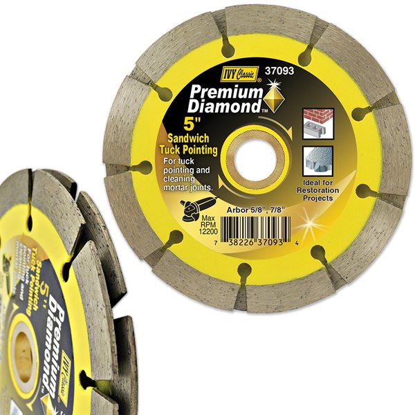 5" Sandwich Tuck Pointing Diamond Blade