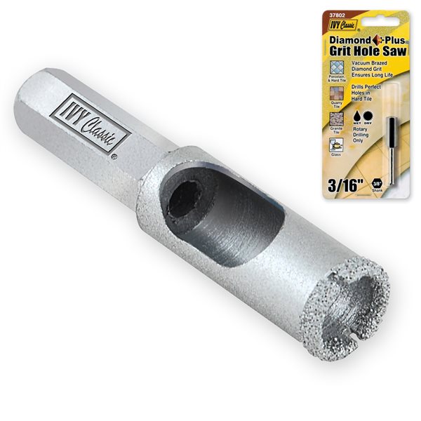 3/16" Diamond Grit Hole Saw